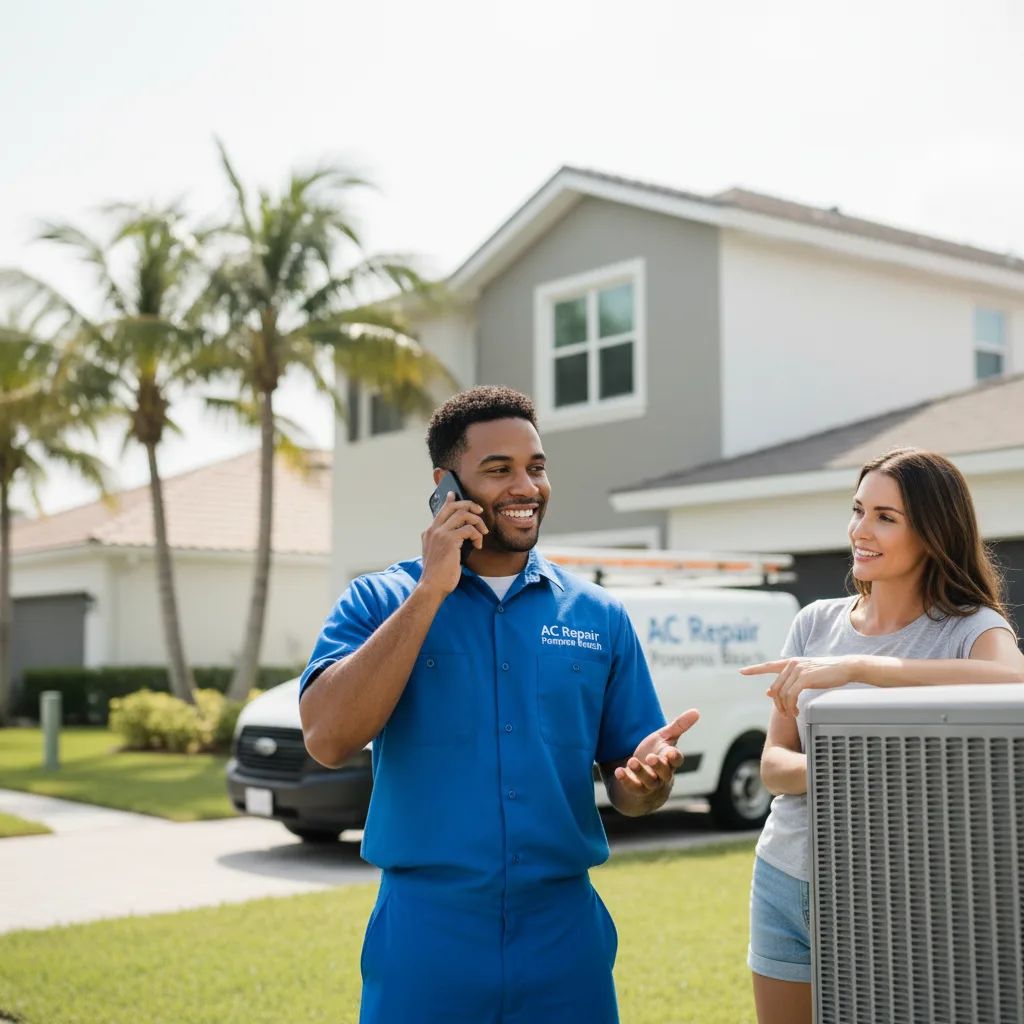 AC Repair Pompano Beach customer support in Walpole